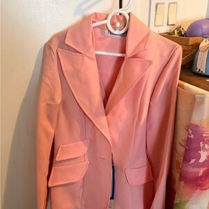 Elegant Pink Women's Blazer
